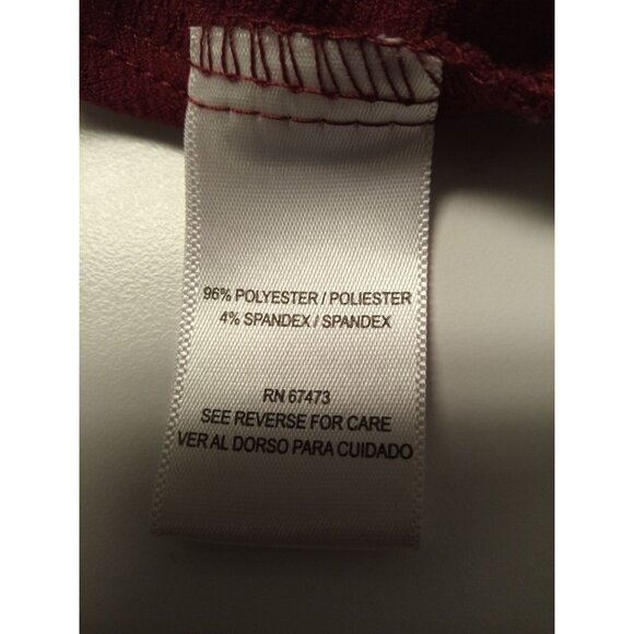 Danny and Nicole Women's Red Cowl Neck Midi Dress Size 16 - Picture 7 of 8